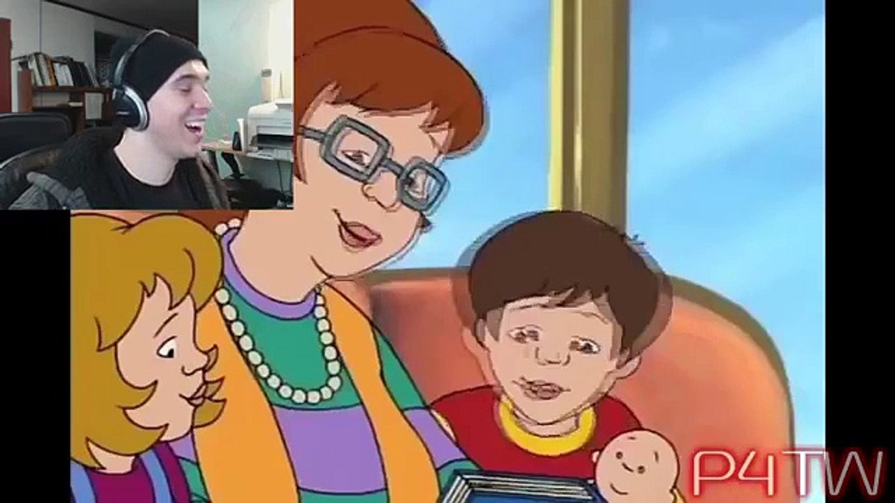 HE SHOT HER! - Reacting to [YTP] Caillou hates small children