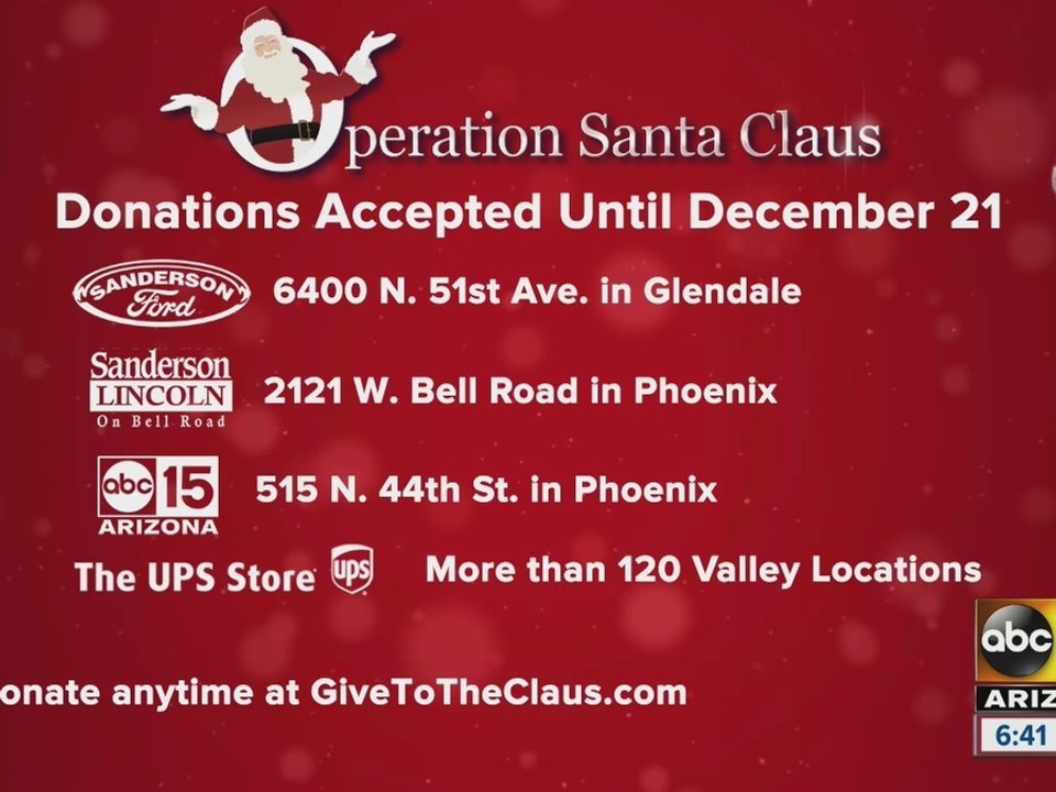 Donate for a good cause during the holidays