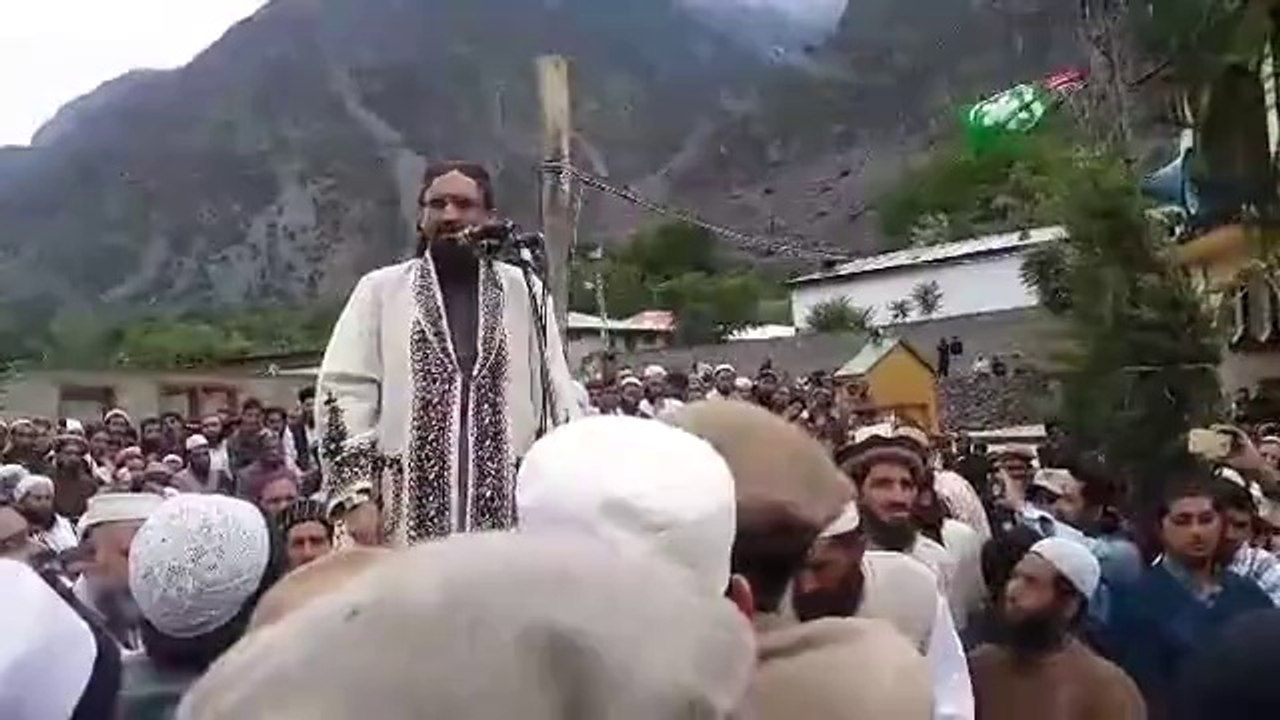 Allama Aurangzeb Farooqi.(کوہستان  داریل میں تح...