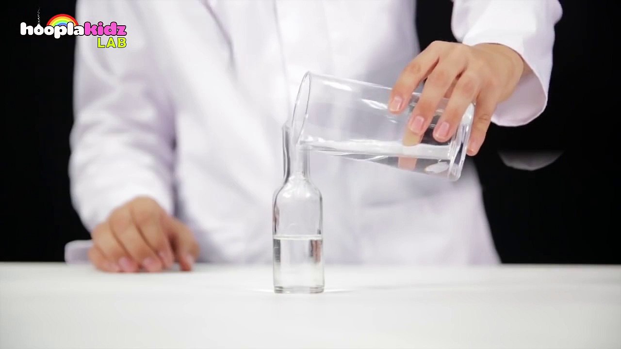 Invisible Bottle Science Experiment