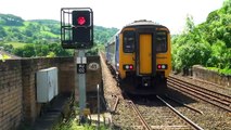 Trains at Whalley Station, June 12th 2014