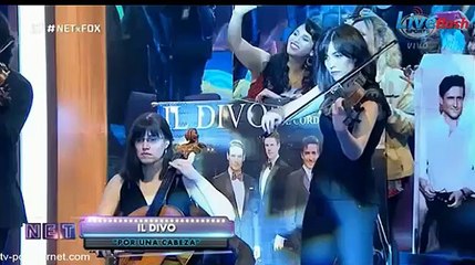 Il Divo - Por una Cabeza - NTE Argentina 20/11/2015