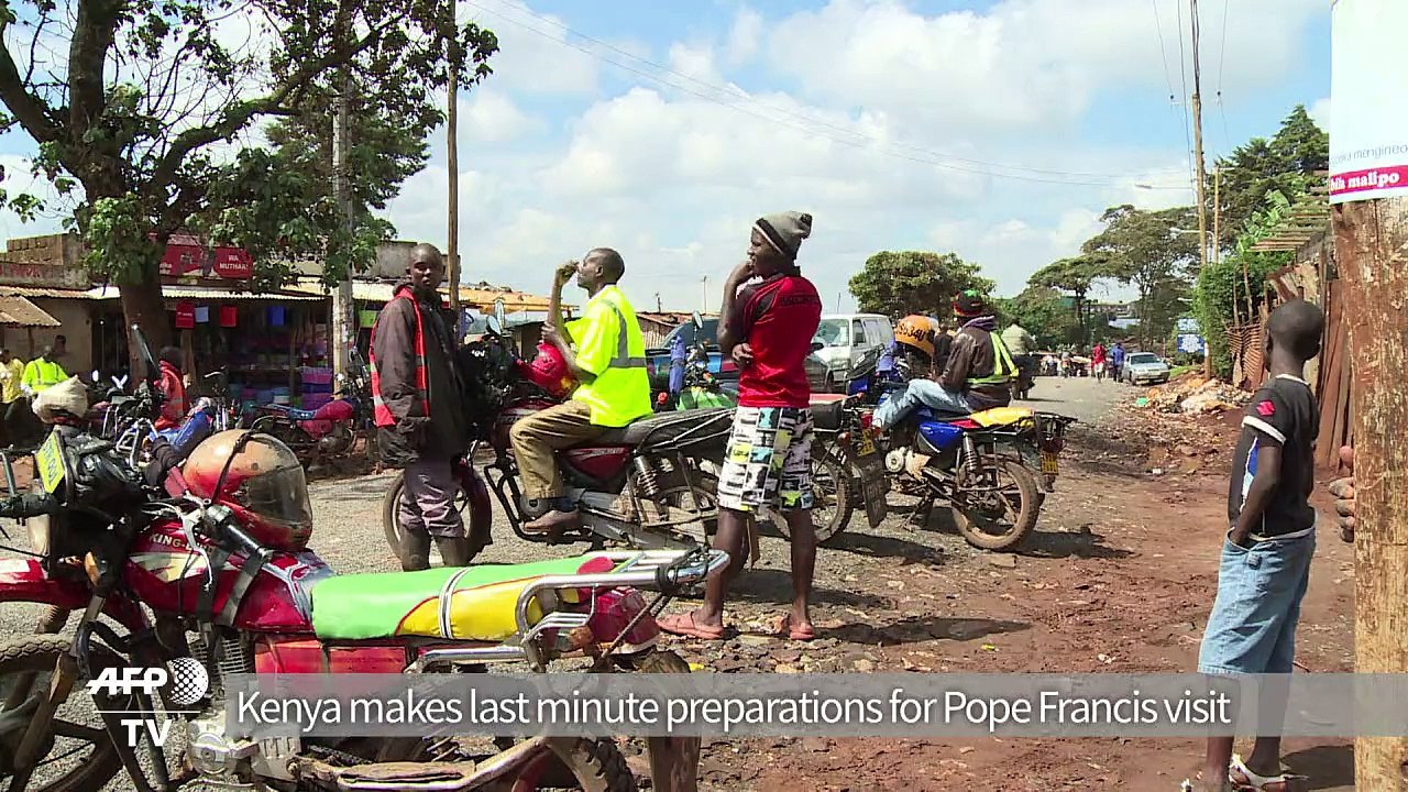 Kenya readies for November 25-27 visit by Pope...
