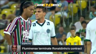 Shocking News: Fluminense terminate Ronaldinhos contract