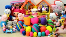 MASSIVE Shopkins Extravaganza Backpack and GIANT Shopkins Play Doh Surprise Egg | ALL SHOP