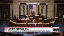 U.S. House passes bill to effectively pause processing of Syrian refugees