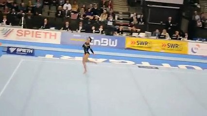 Jessica Diacci (SUI) FX - Stuttgart Team Challenge Final