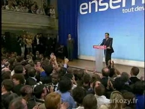 Discours de Nicolas Sarkozy le 6 Mai