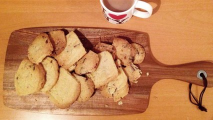 How To make Chocolate Chip Shortbread in 34 Seconds