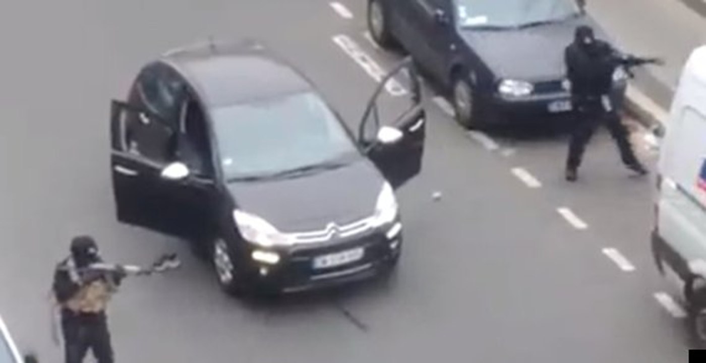Paris Attack Live Footage
