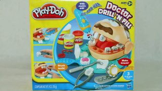 Play Doh Dentist Doctor Drill N Fill DisneyCarToys Doctor Cars 2 Mater Play Doh Teeth and