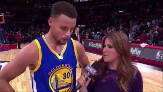 Stephen Curry Postgame Interview - Warriors vs Clippers - November 19, 2015 - NBA 2015-16 Season
