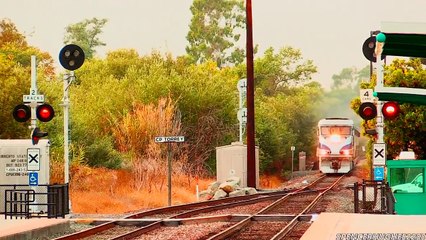 HIGH SPEED Amtrak Trains Sorrento Valley + Bonus shot! (September 1st, 2013)