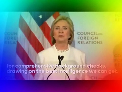 Hillary Clinton We cannot allow terrorists to intimidate us into abandoning our values. Turning away orphans, applying