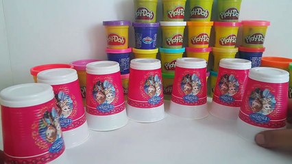 Playdoh Rainbow Renkleri Öğrenelim Oyun Hamuru FROZEN