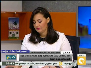 خبير إرهاب:الوفد البريطاني يراجع المطارات استعدادا لاستئناف الرحلات الجوية