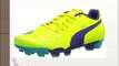Puma Evopower 4 Fg Jr Unisex Children'S Football Boots Orange (Fluro Yellow Prism Violet Scuba