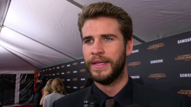 The Hunger Games Mockingjay Part 2 New York Premiere Interview - Liam Hemsworth