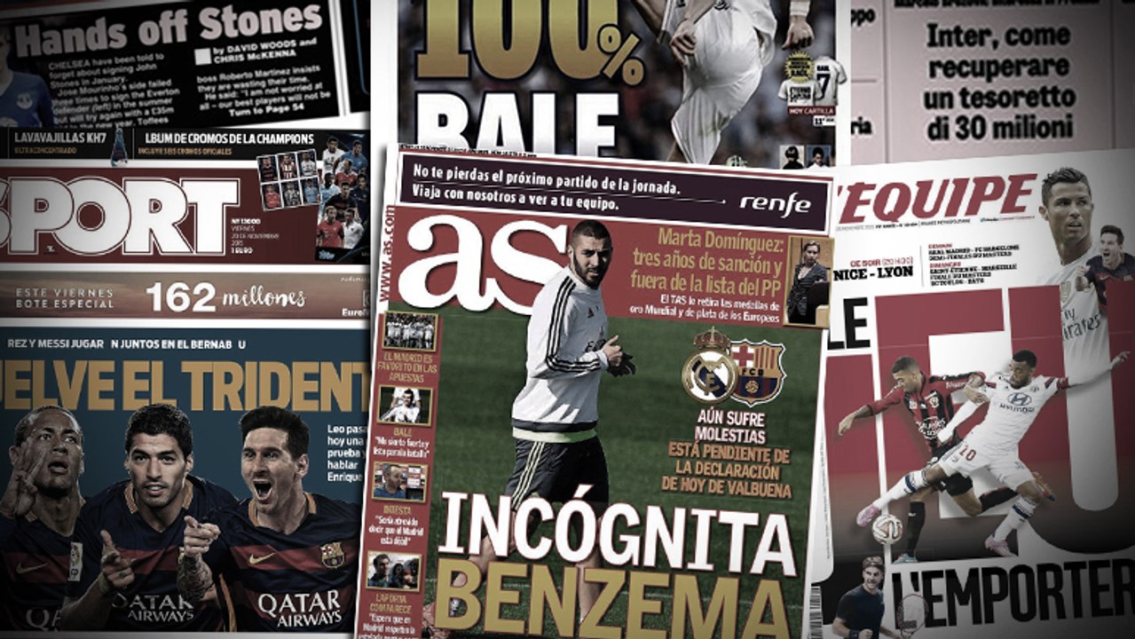 Les dernières indiscrétions sur le Clasico, une nouvelle offre pharaonique de Chelsea