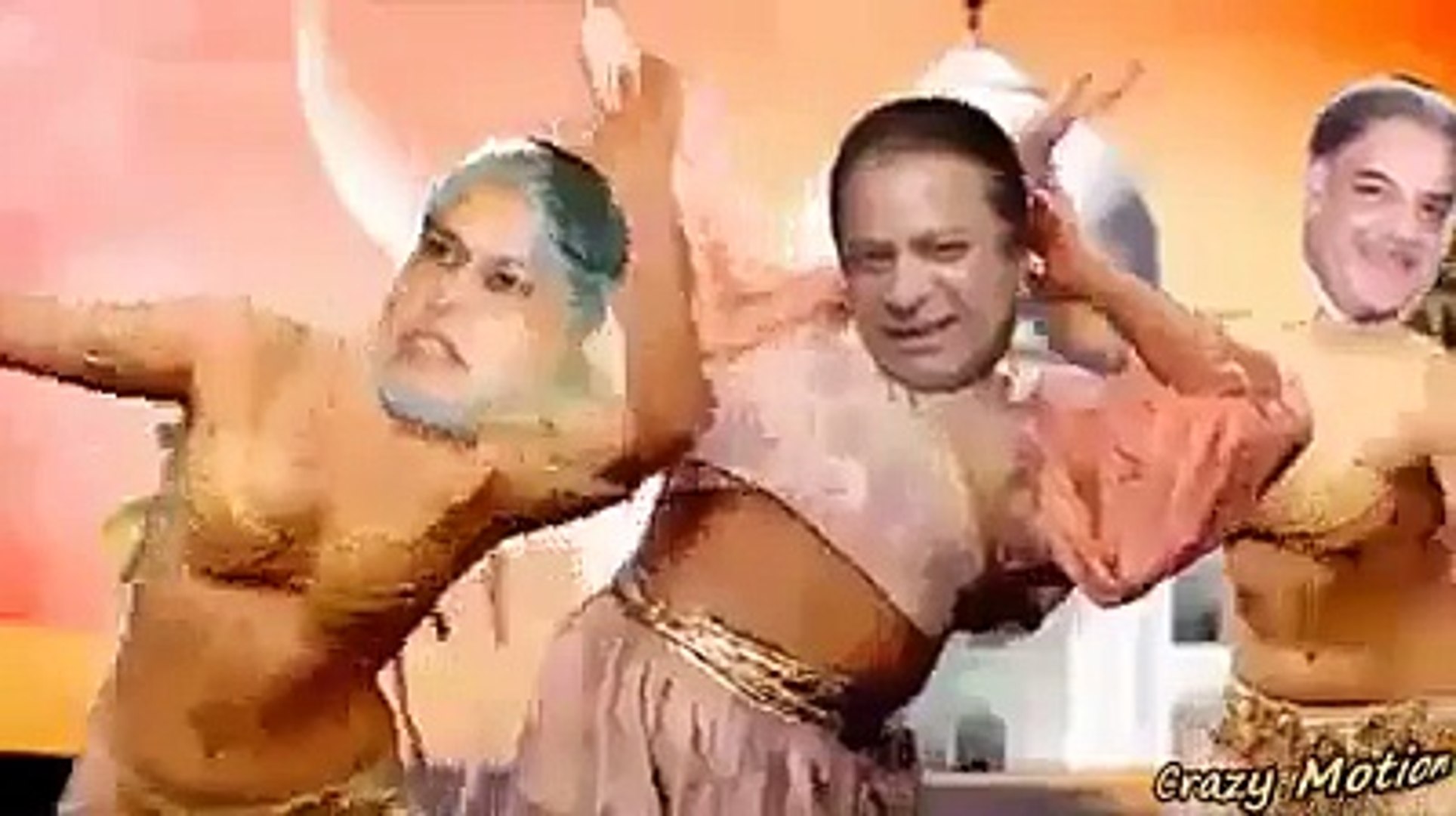 Facebook funny video dancing pakistani belly dance by nawaz shareef - video  Dailymotion