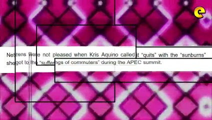 Kris Aquino Draws Flak Over ‘Sunburn VS Commuter’ Remarks