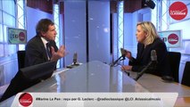 Marine Le Pen, invitée politique (20.11.15)