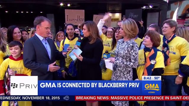 BlackBerry Joins Good Morning America to Celebrate 40th Anniversary