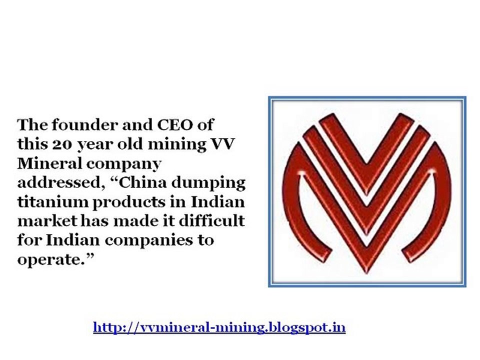 VV Mineral Mining Explains The Problems Faced By Mining Industries Due To Delay In Processing Leases
