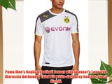 Puma Men's Replica Football Jersey with Sponsor's Logo BVB (Borussia Dortmund) Third Kit white-dark