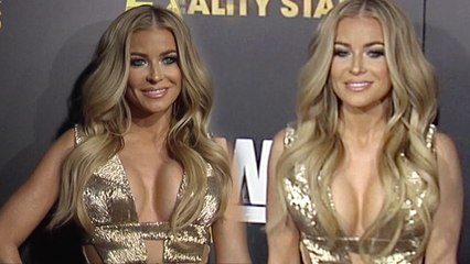 Carmen Electra Shows Off CLEAVAGE At The WE Tv's Red Carpet Event