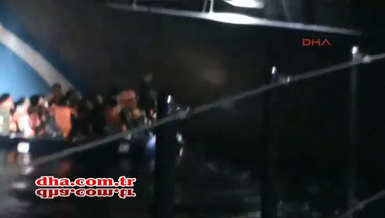 Ege Denizi'nde şok görüntüler