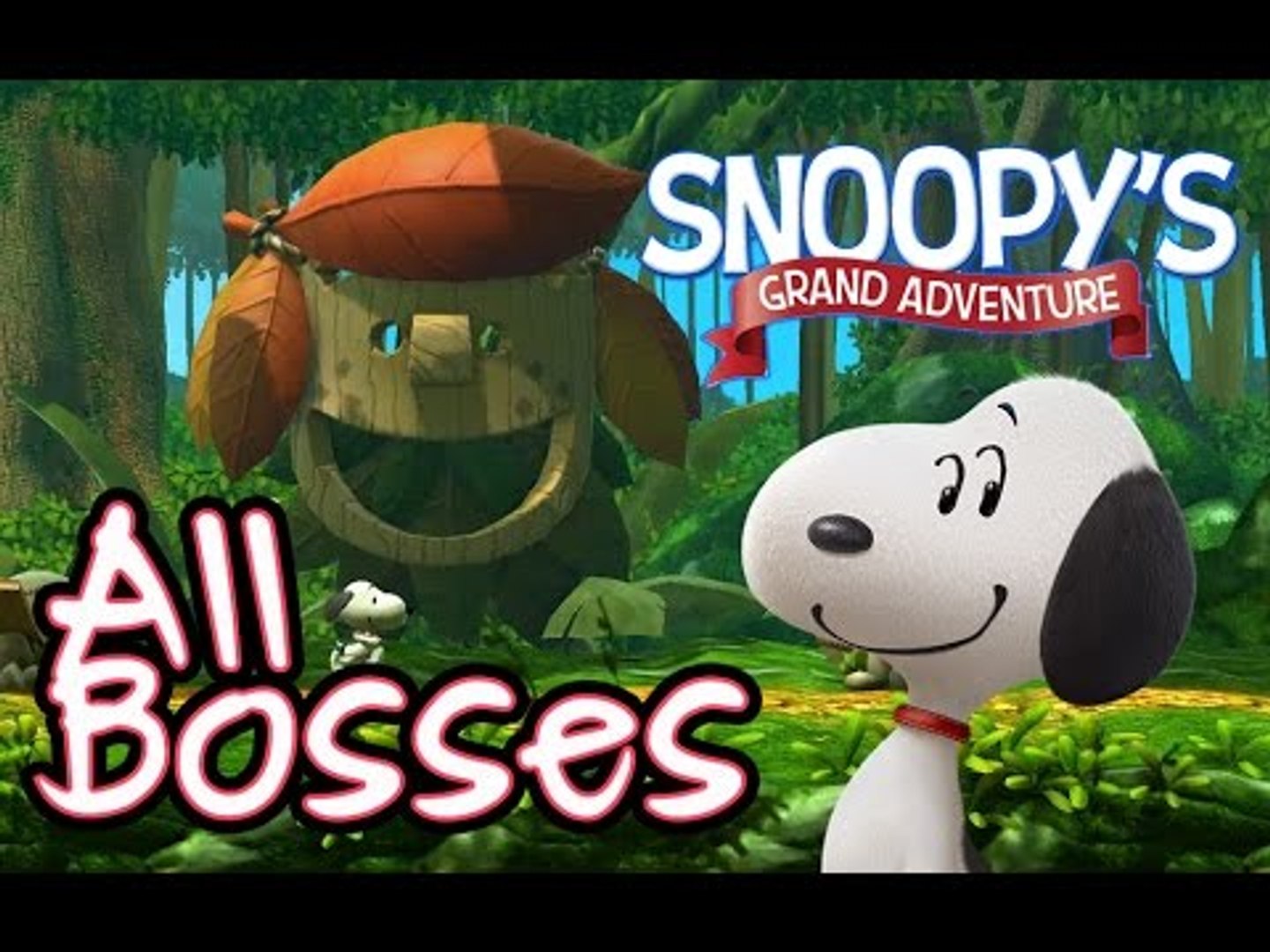 Peanuts Movie: Snoopy's Grand Adventure All Bosses | Boss Levels (PS4,  X360, WiiU) - video Dailymotion