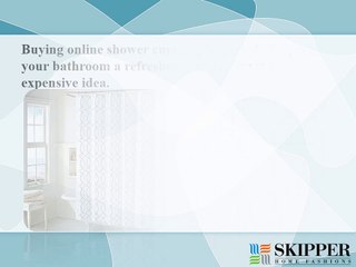 Redecorate Your Shower Curtain - DIY Tutorial