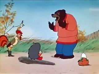 Мультфильм про зверушек.  "Разные колеса"