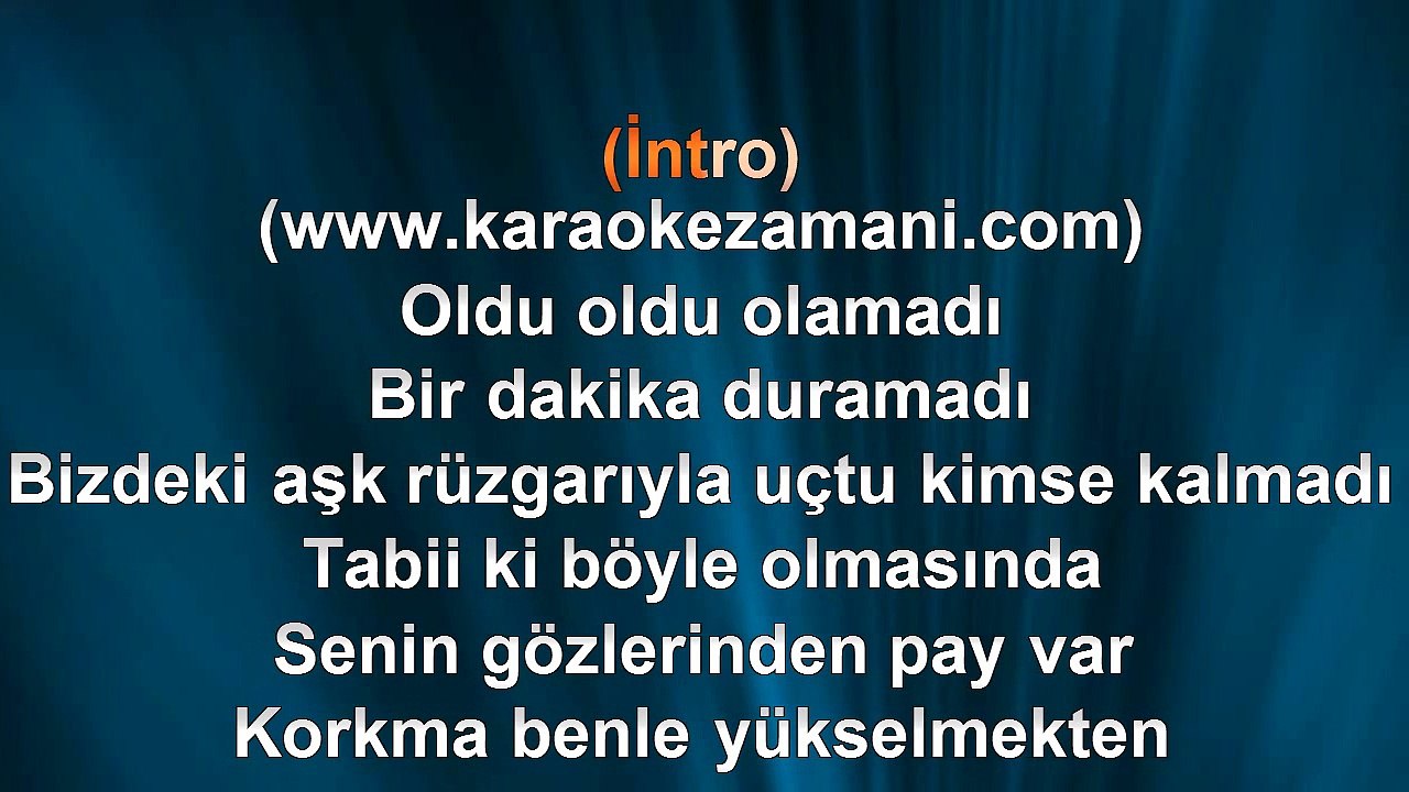 Sinan Akçıl - Fark Atıyor - 2012 TÜRKÇE KARAOKE