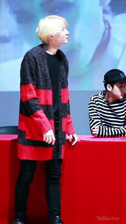 151119 잠실 팬사인회 택운 다람쥐