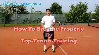 Tennis Tips Master Your Breathing For Tennis Federer Technique