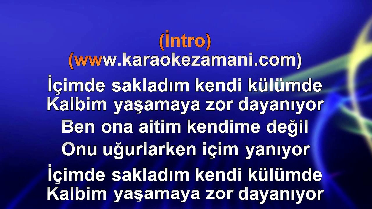 Sinan Özen - O Gidiyor - (2004) TÜRKÇE KARAOKE