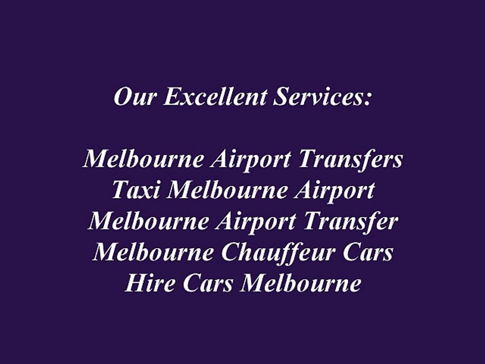 Excellence Chauffeured Cars - Car Hire in Melbourne