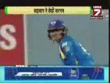 V Sehwag Massive Six While Singing Song - Sachins Blasters vs Warnes Warriors - 15th November 2015 -