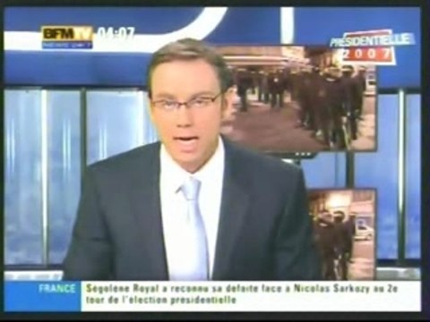 Repression manifs anti-Sarkozy