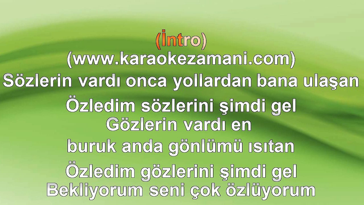 Soner Arıca - Haydi Şimdi Gel - 2006 TÜRKÇE KARAOKE