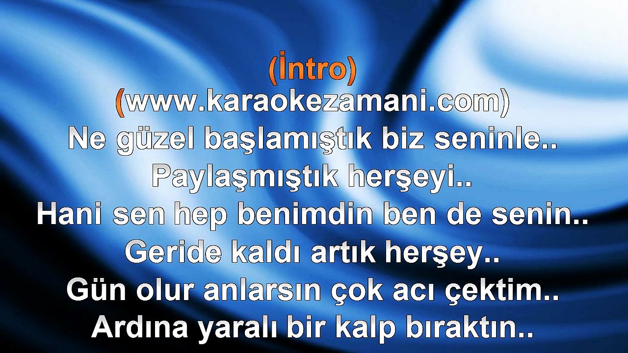 Soner Arıca - Vefasız - 1994 TÜRKÇE KARAOKE