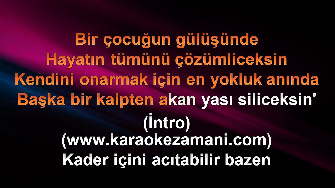 Soner Arıca - Yarın Herşey Değisebilir - 2010 TÜRKÇE KARAOKE