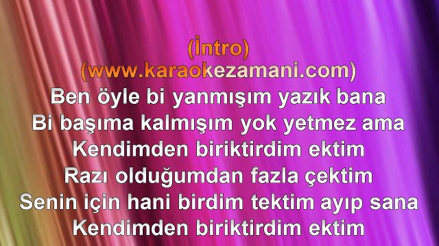 Soner Sarıkabadayı - İnsan Sevmez Mi - (2013) TÜRKÇE KARAOKE