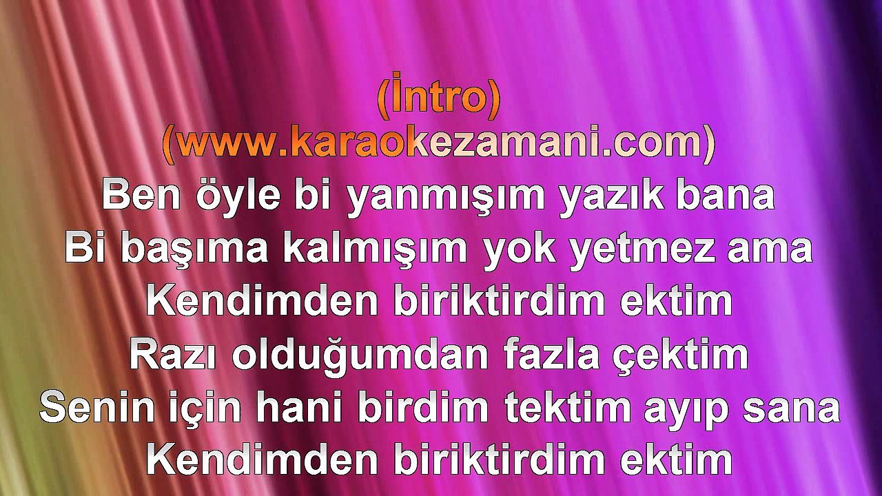 Soner Sarıkabadayı - İnsan Sevmez Mi - (2013) TÜRKÇE KARAOKE