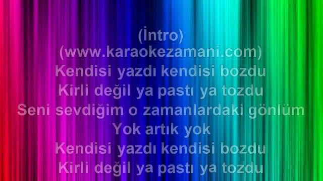 Soner Sarıkabadayı - Pas - 2010 TÜRKÇE KARAOKE