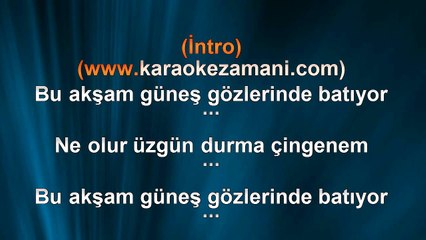 Suat Sancar - Çingenem - 2011 TÜRKÇE KARAOKE