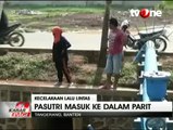 Bertengkar saat Mengendarai Motor, Pasutri Terjun ke Parit