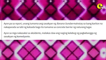 Comedian Jobert Austria Or Kuya Jobert Involved In Car Accident